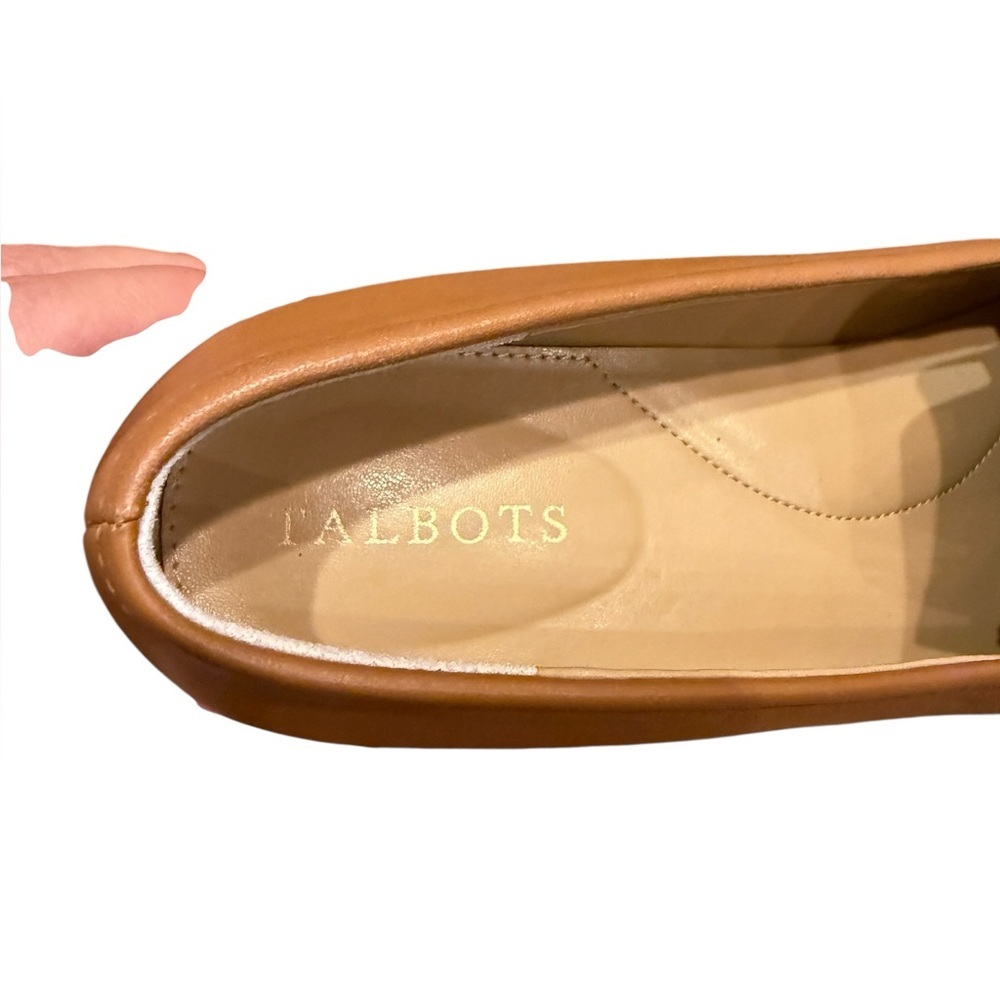 Talbots Women’s Laura Tasseled Soft Nappa Loafers Flats Size 9M Preppy - Picture 8 of 15